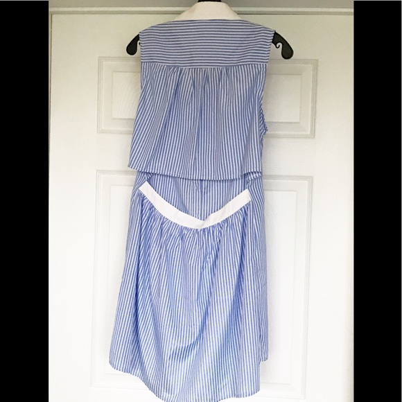 NWT Essue Sleeveless Open-Back Shirt Dress Size M - Picture 6 of 6